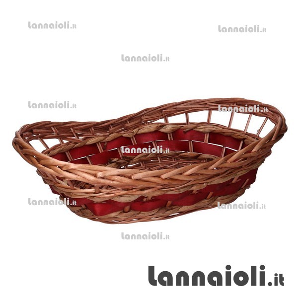 CESTO RETTANG-OVALE CM.50x36 h10 